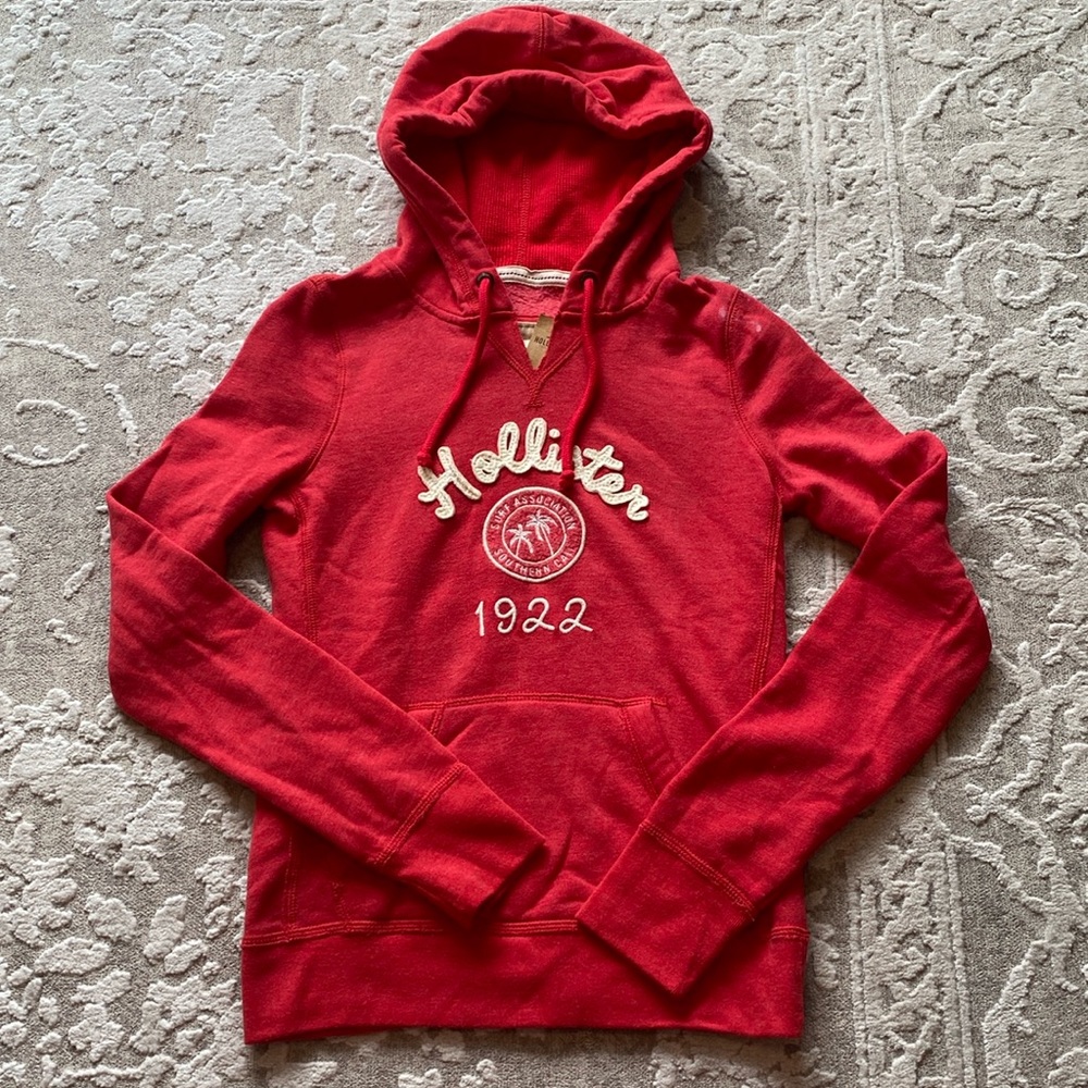 Hollister Red Hoodie